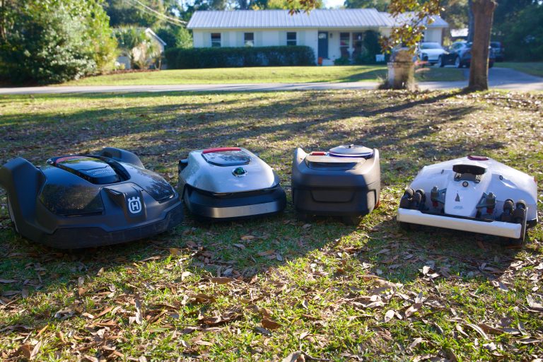 I put four robot lawnmowers through a brutal backyard battle — and only one person got injured