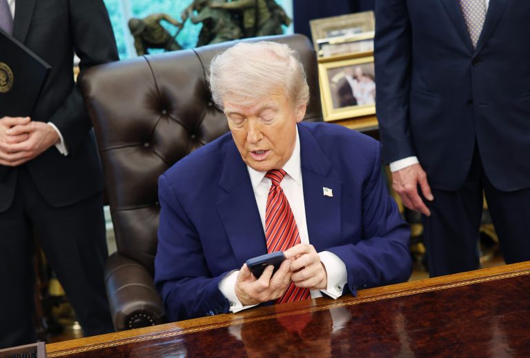 Why is the President selling me phone service now?