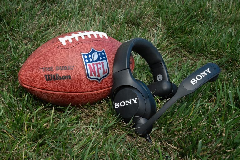 These are Sony’s new noise-canceling headphones for NFL coaches