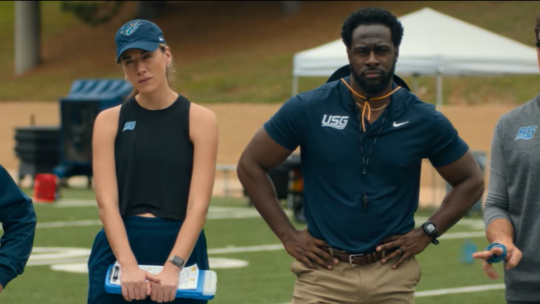 Playing Glen Powell’s coaches in Chad Powers wasn’t easy, stars from the new Disney+ show admit ‘it was definitely a challenge’