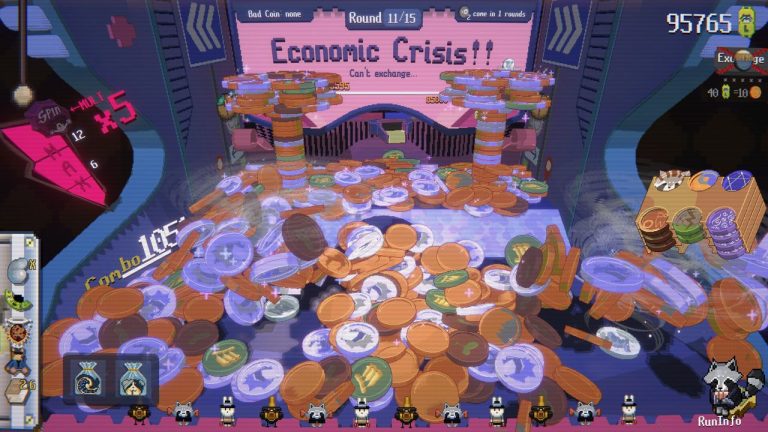 This roguelike coin pusher game has all the addictive fun of the arcade without wasting your pocket money
