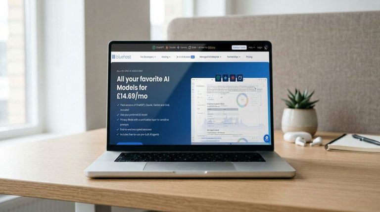 Bluehost’s new service combines ChatGPT, Gemini, Claude, and Grok subscriptions for just $20 a month