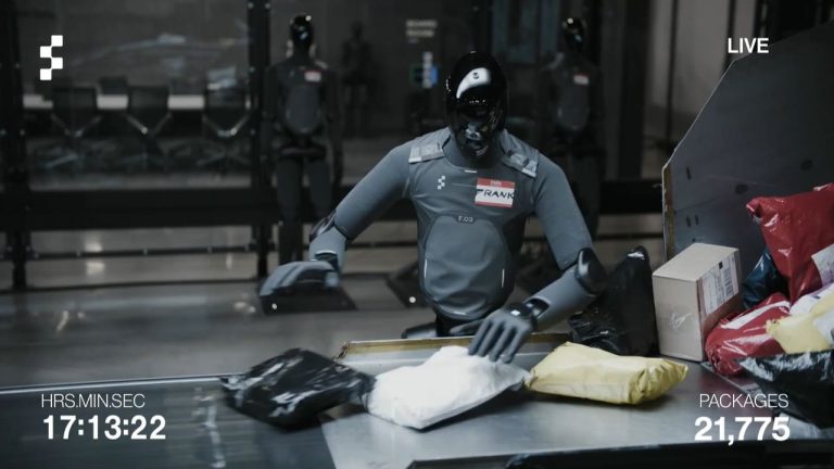 Figure AI streamed humanoid robots sorting packages for 8 hours straight — and not everyone is convinced it was fully real