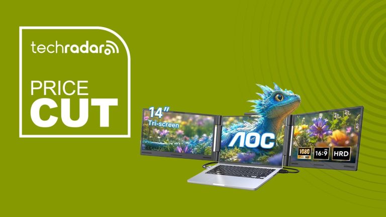 Stop working on a single screen on the road — this AOC laptop extender deal is a game-changer for business travel