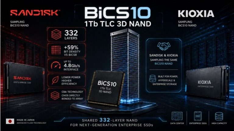 SanDisk has started sampling the tiny chip that will make 512TB SSDs possible in 2027, but don’t expect them to cost under $300,000