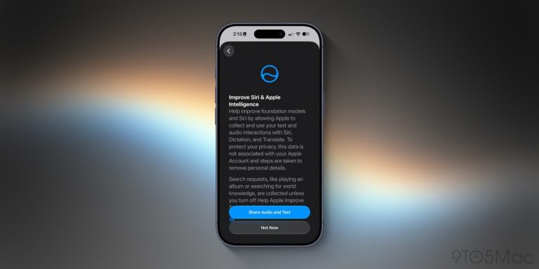 iOS 27 adds new opt-in setting for sharing data to improve Apple’s Foundation Models